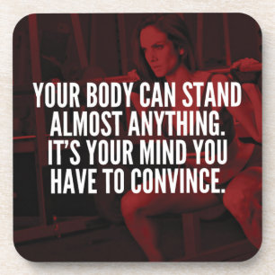 Posavasos Palabras Inspiradoras para el entrenamiento de las