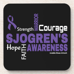 Posavasos Palabras... la montaña rusa de Sjogren