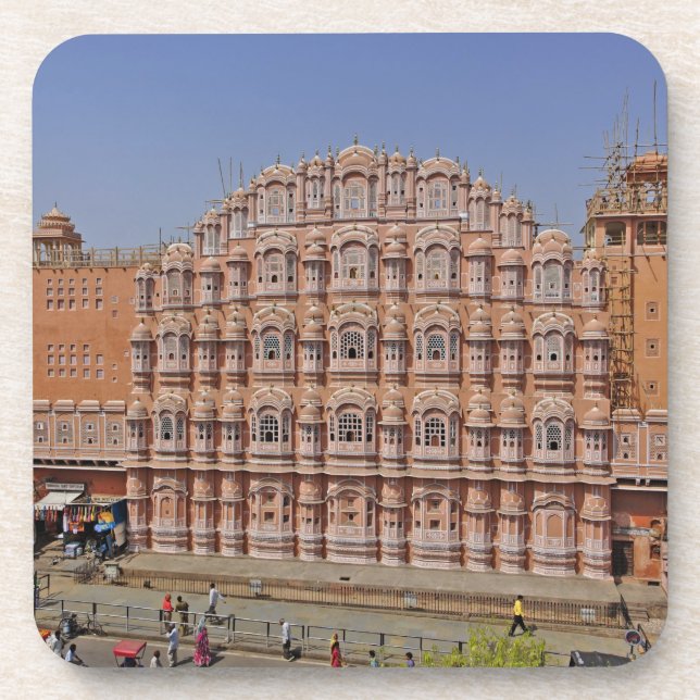 Posavasos Palacio de los Vientos (Hawa Mahal), Jaipur, India (Frente)