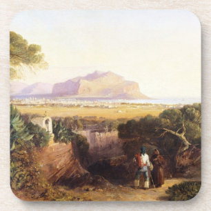 Posavasos Palermo, Sicilia, 1847 (aceite en lona)