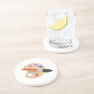 Posavasos Paleta de artistas