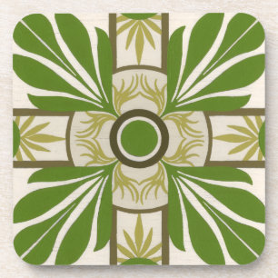 Posavasos Palm Motif I no embellecido