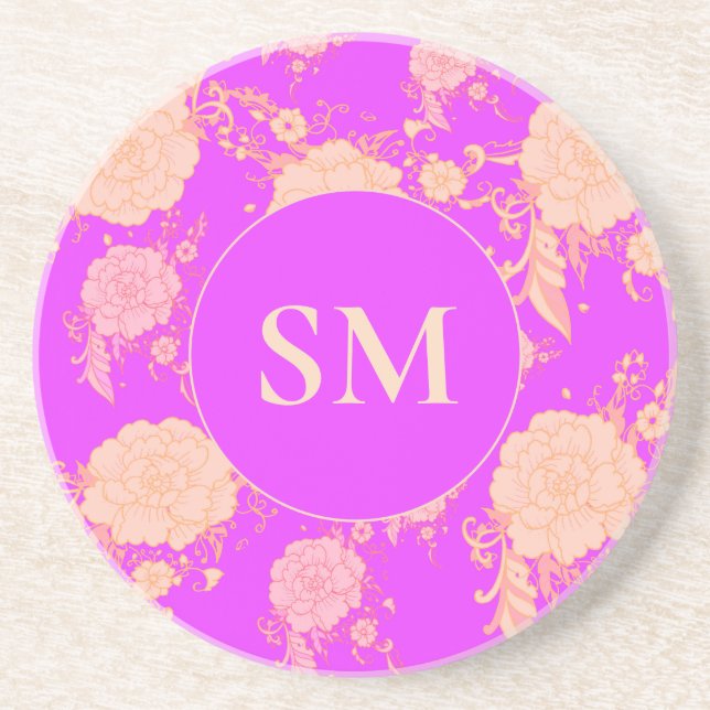 Posavasos Palm Royale Floral (Frente)