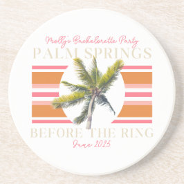 Posavasos Palm Springs Antes de la Alianza – Soltera Retro