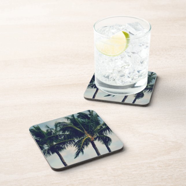 Posavasos Palm Trees de Hawaii (Lado Derecho)