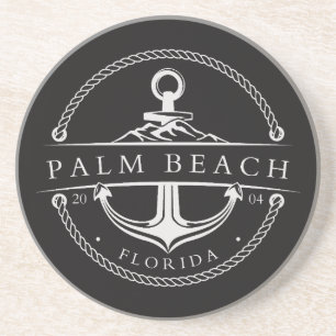 Posavasos Palma de Anclaje Náutico Palm Beach Florida 2004