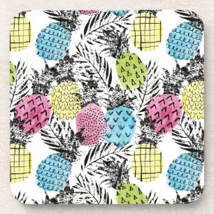 Posavasos Palmas Grunge de piña
