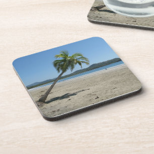 Posavasos Palmeras en la playa