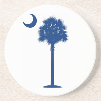 Posavasos Palmetto y creciente de Carolina del Sur