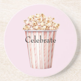 Posavasos Palomitas de maíz Blush Movie Time