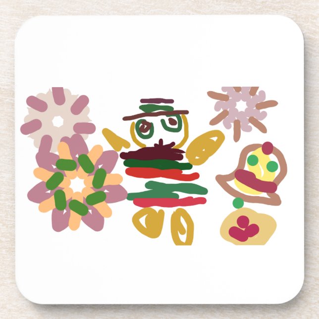 Posavasos Pan de jengibre de baile loco   (Frente)