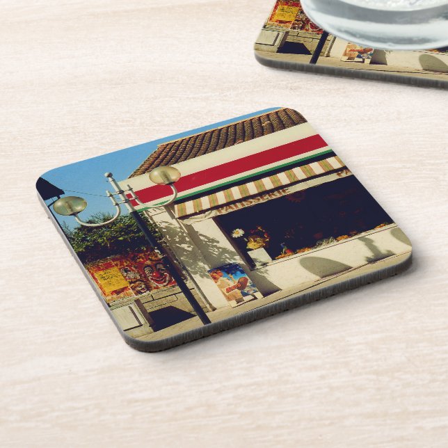 Posavasos Panadería de aldeas francesas (Lado Izquierdo)