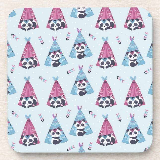Posavasos Panda Lover | Ser Como Panda (Frente)