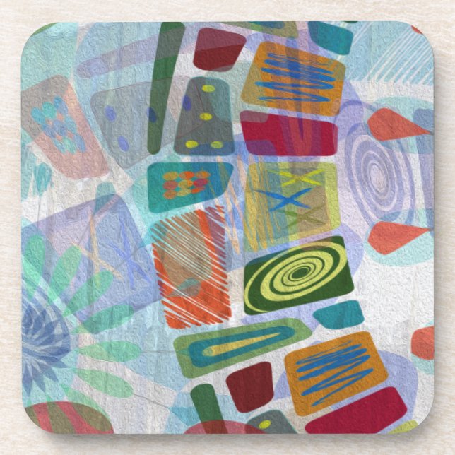 Posavasos Paneles de mitad de período III (Frente)