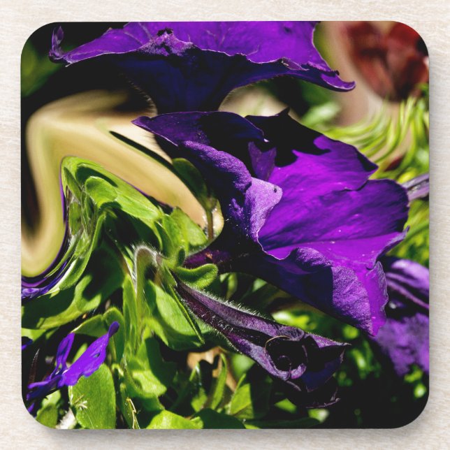 Posavasos Pánico morado (Frente)