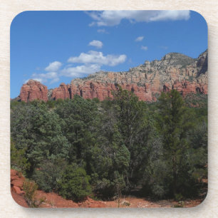 Posavasos Panorama de las Rocas Rojas en Sedona Arizona