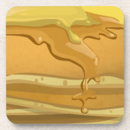 Posavasos Panqueque y jarabe de arce lindo