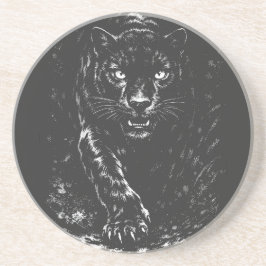 Posavasos Pantera Negra — por BurnsInHell