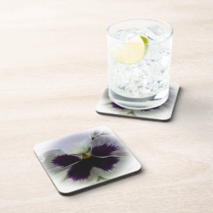 Posavasos Pañuelo morado y blanco