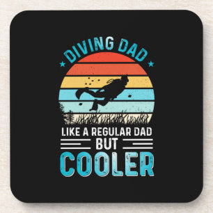 Posavasos Papá buceo