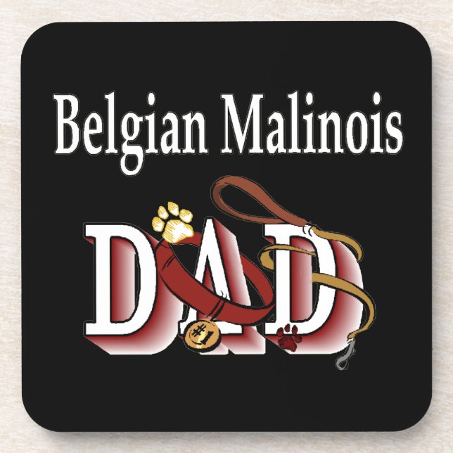 Posavasos Papá malinés belga (Frente)
