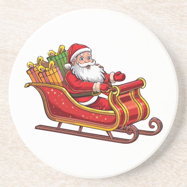 Posavasos Papá Noel (Frente)