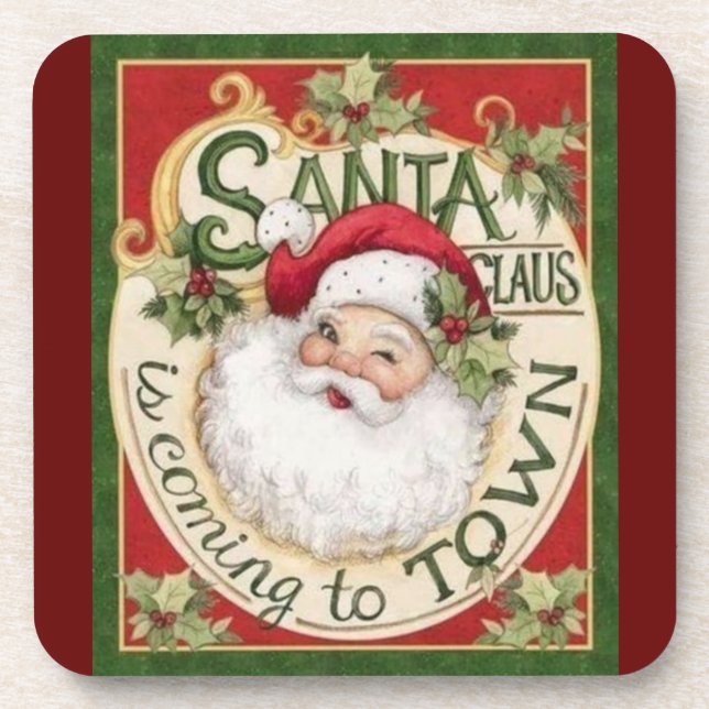 Posavasos Papá Noel (Frente)