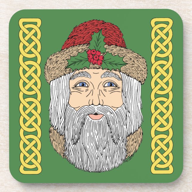 Posavasos Papá Noel Navidad (Frente)