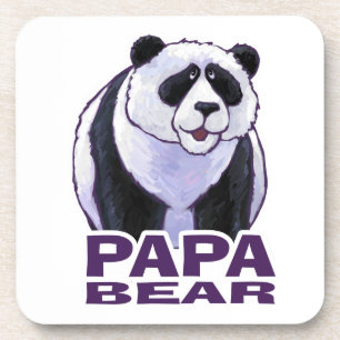 Posavasos Papa Panda Bear