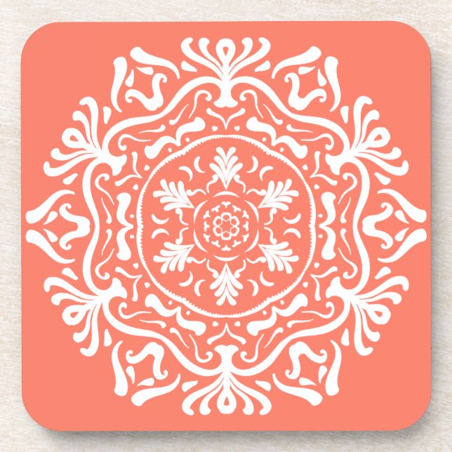 Posavasos Papaya Mandala (Frente)