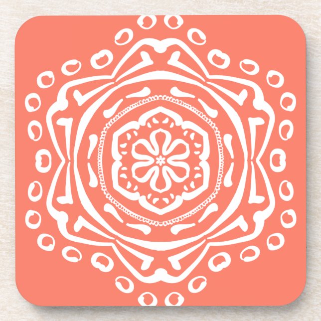 Posavasos Papaya Mandala (Frente)