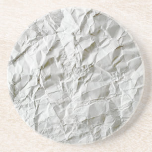 Posavasos Papel arrugado divertido