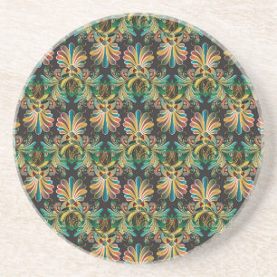 Posavasos Papel de escritorio Ornate Flower Luxury