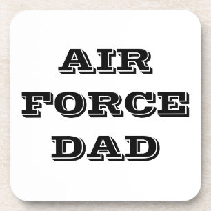 Posavasos Papel de la Fuerza Aérea Coaster Set
