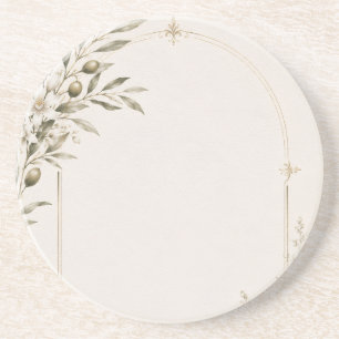 Posavasos Papelería de Boda Romántica en Viñedo