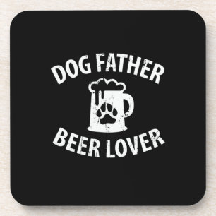 Posavasos Papi Gift Dog Padre Beer Lover