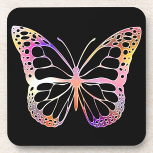 Posavasos Papillon Couleur Sauvage Forêt Nature Graphique
