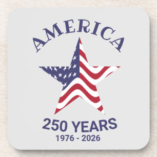 Posavasos para bebida de bandera americana patriót