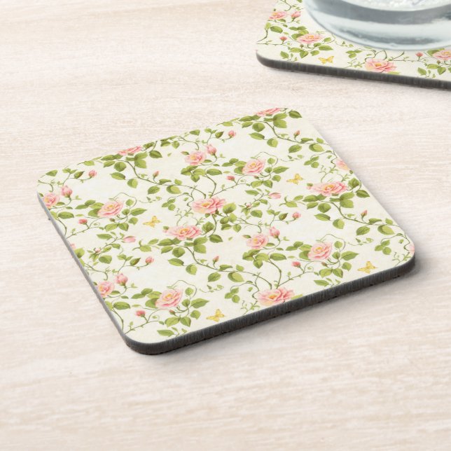 Posavasos para Bebida de la Floración de la Vid de (Lado Izquierdo)