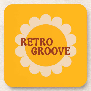 Posavasos para Bebida Retro Groove