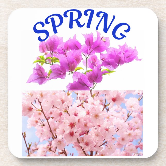 Posavasos para Bebidas de Primavera (Frente)
