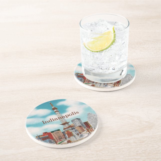 Posavasos para bebidas del Círculo del Monumento (Lado)