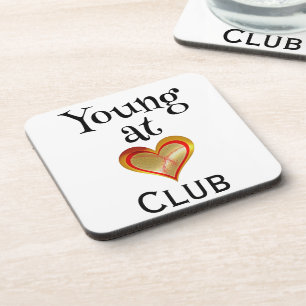 Posavasos para bebidas del Young at Heart Club