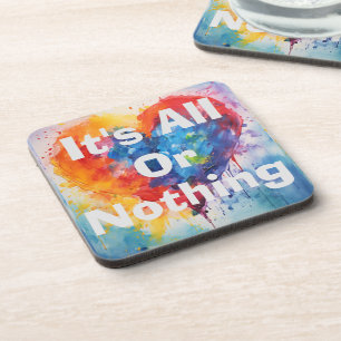 Posavasos para bebidas It's All Nothing