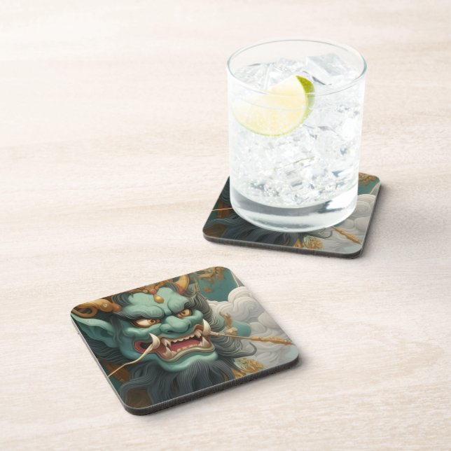 Posavasos para Bebidas La Ira de Oni (Lado Derecho)