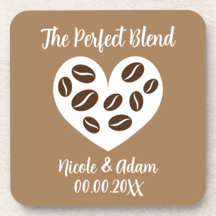 Posavasos para bebidas The Perfect Blend para boda