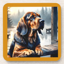 Posavasos para perro Bloodhound