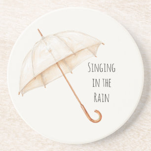 Posavasos Paraguas Cantando bajo la lluvia