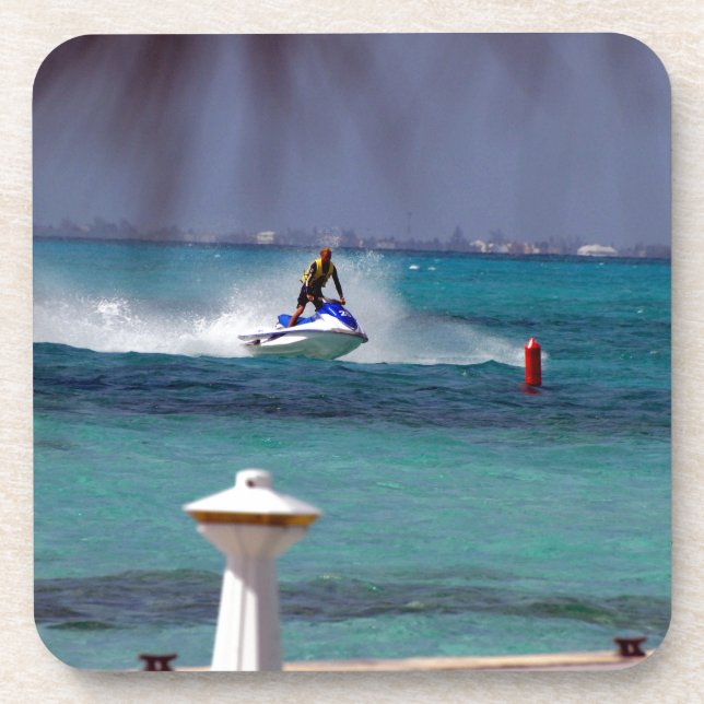 Posavasos Paraíso de Jet Ski (Frente)