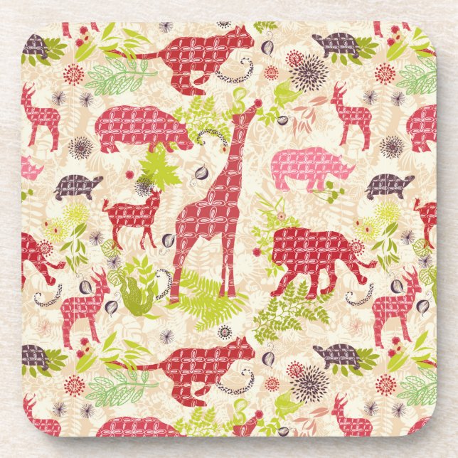 Posavasos Paraíso de la selva (Frente)